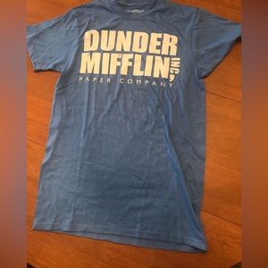 The Office TV show Dundler Mifflin T-shirt size SMALL